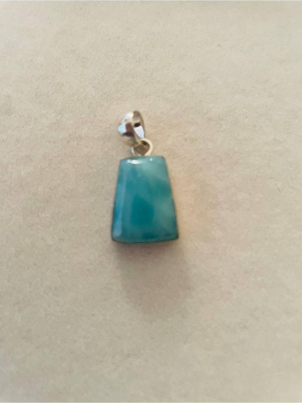 Larimar pendant